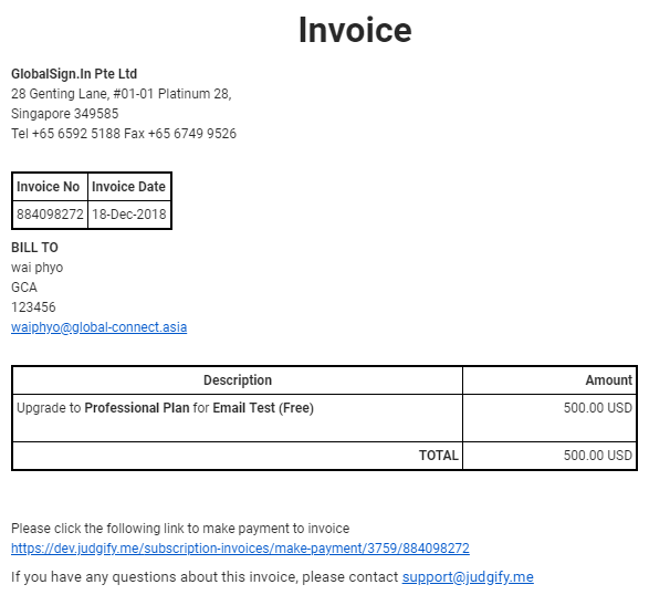 Invoice